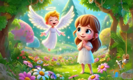 The Good Angel and the Little Girl