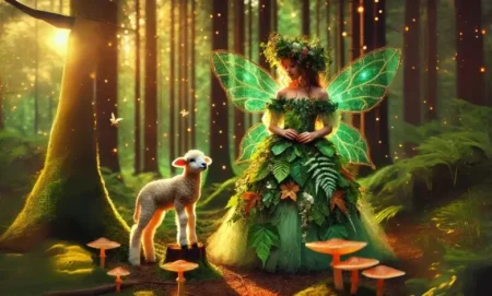 The Forest Fairy and Little Lamb